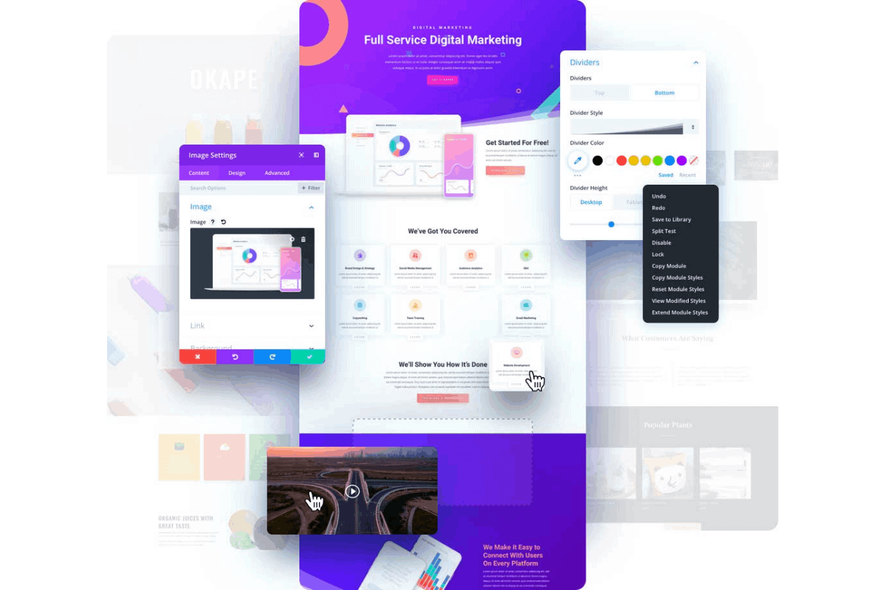 Design with Divi Conception de site WordPress